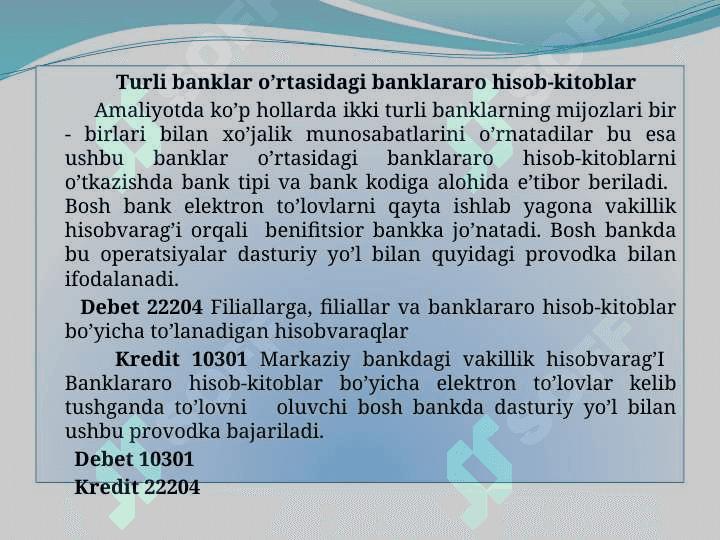 Bank operatsion kuni 8
