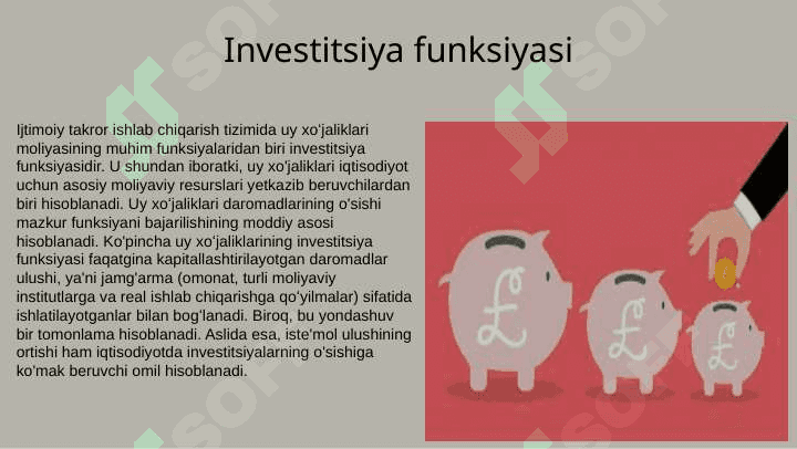 Uy xo'jaliklari qabul qiladigan moliyaviy qarorlar 8