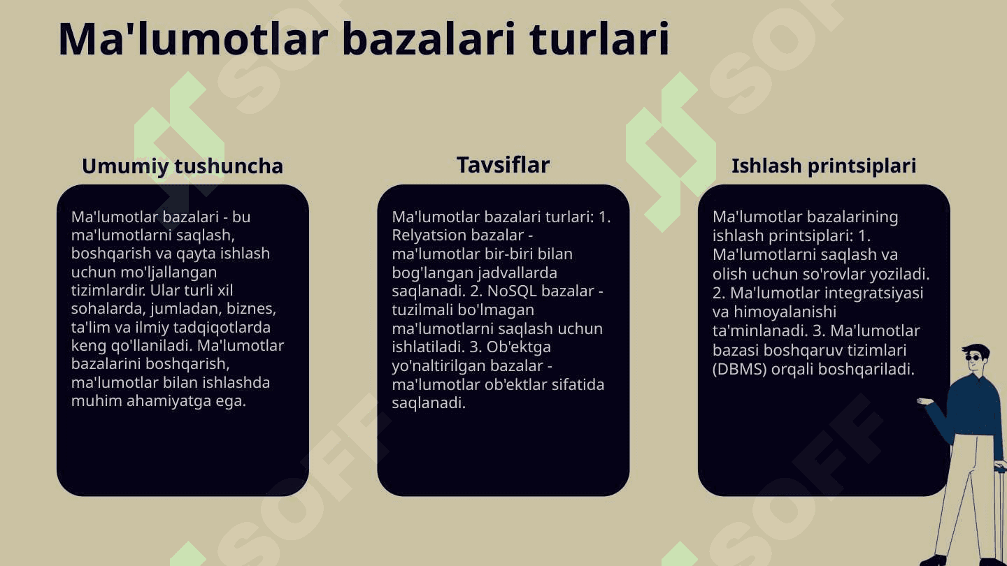 Ma lumotlar ba zasini boshqarish. 3