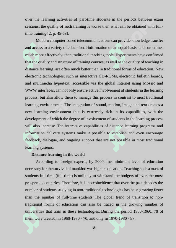 Advantages and disadvantages of online teaching 8