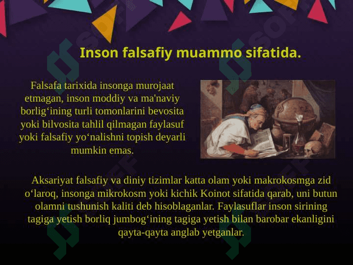 SHARQ VA G`ARB FALSAFASIDA INSON ANTROPOLOGIYASI 3