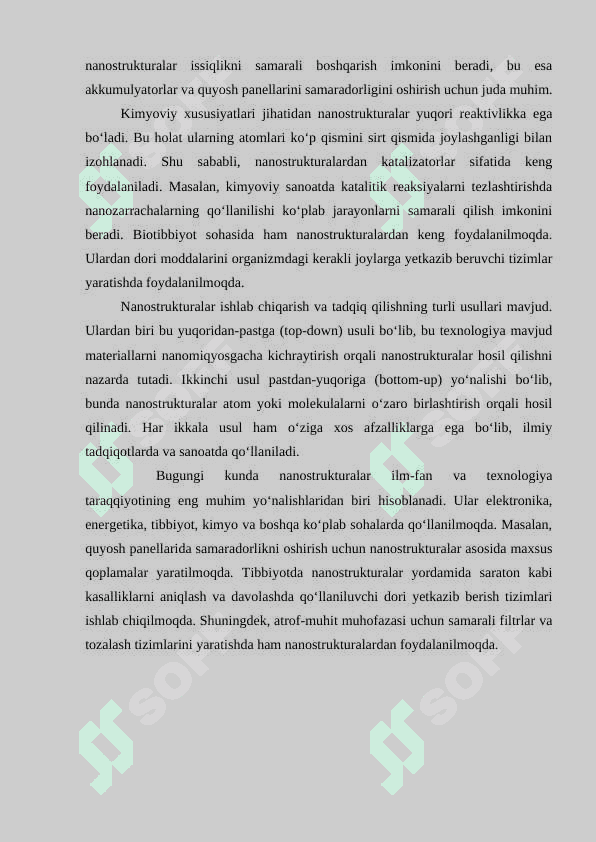 Nanostrukturalarni o’lchash va tadqiq qilish 3