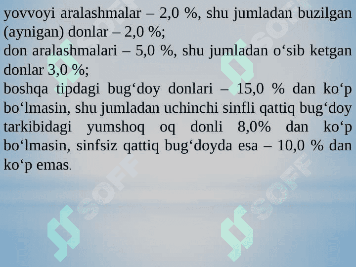 Bugʻdoy donidan navli yormalar olish texnologiyasi 7