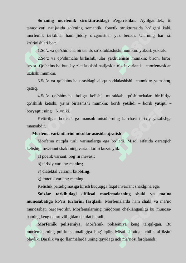 Imo ishora tilida morfema va uning turlari 5