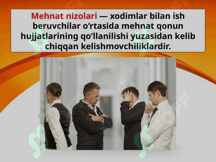 Mehnat nizolari va ularni hal etish tartibi 2
