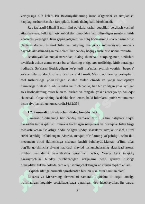KASB-HUNAR KOLLEJLARI O`QUVCHILARIGA DIALOGIK NUTQNI O`RGATISHDA TA`LIM TEXNOLOGIYALARIDAN FOYDALANISH 8