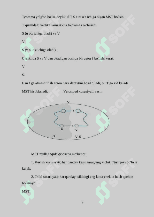 MINIMAL KENGLIKDAGI DARAXT. KRUSKAL ALGORITMI 4