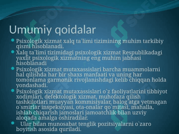 Psixologlarning attestatsiyasi haqida nizom 3