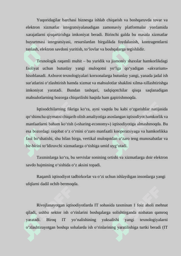 Raqamli iqtisodiyotning asosiy ko'rsatkichlari 4