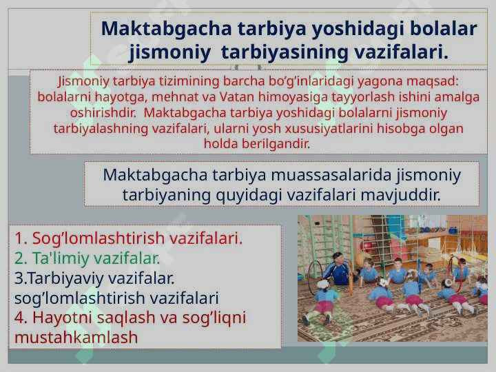 Jismoniy va estetik tarbiya oila tarbiyasi asoslari 6