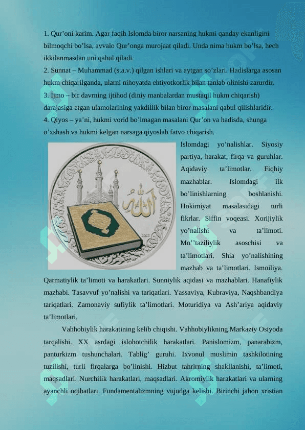 Islom falsafasi 3