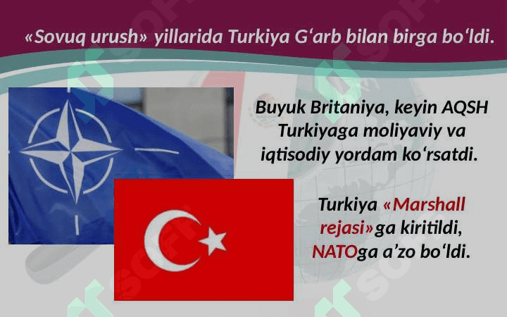 1946 – 1991-yillarda Turkiya, Eronva Afg‘oniston 3