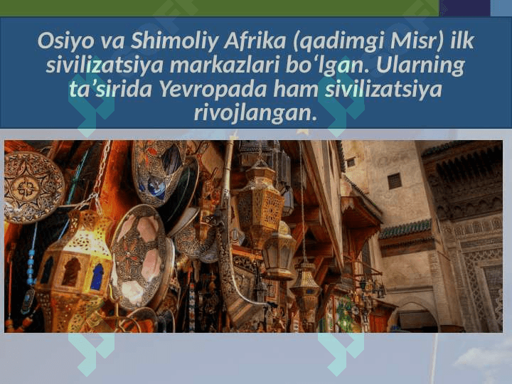 Yevropa va Amerikada dastlabki sivilizatsiyalar 4