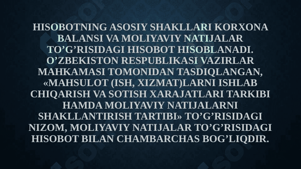Chorak va yillik moliyaviy xisobotChorak va yillik moliyaviy xisobot 5