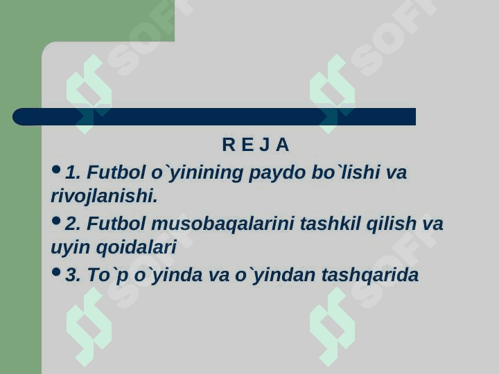 Futbol o`yini 2