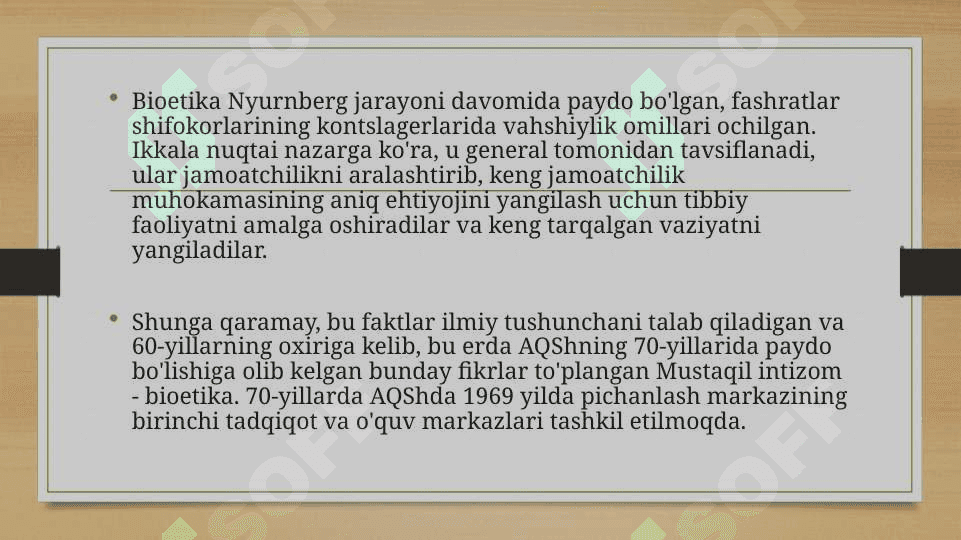 BIOETLAR VA BIOETIKA FANINING OBYEKTI 4