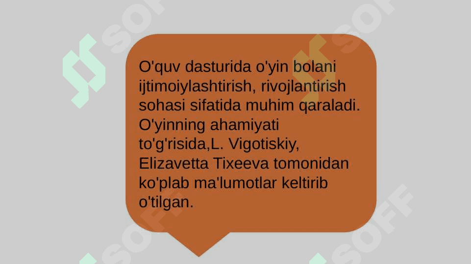 MTM DA TA'LIMIY O'YINLAR VA ULARNING AHAMIYATI. LUG'ATNI BOYITISH UCHUN XIZMAT QILADIGAN TA'LIMIY O'YINLARNING TURI. 3