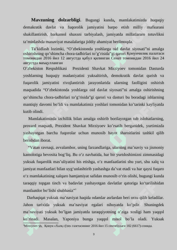 Axloqiy va huquqiy tarbiya – fuqarolik jamiyatini rivojlantirishning asosi sifatida 3