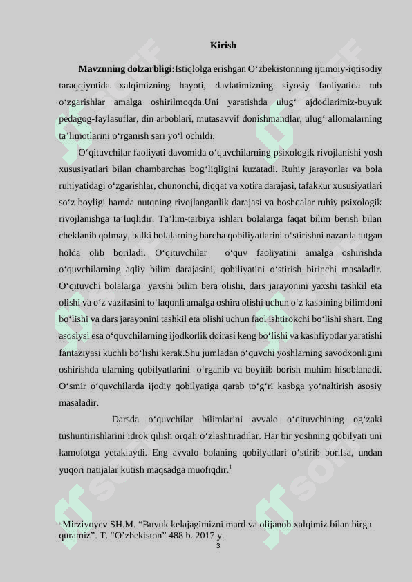 O‘smir o‘quvchilarda ijodiy faoliyat rivojlanishining ijtimoiy-psixologik imkoniyatlari 3