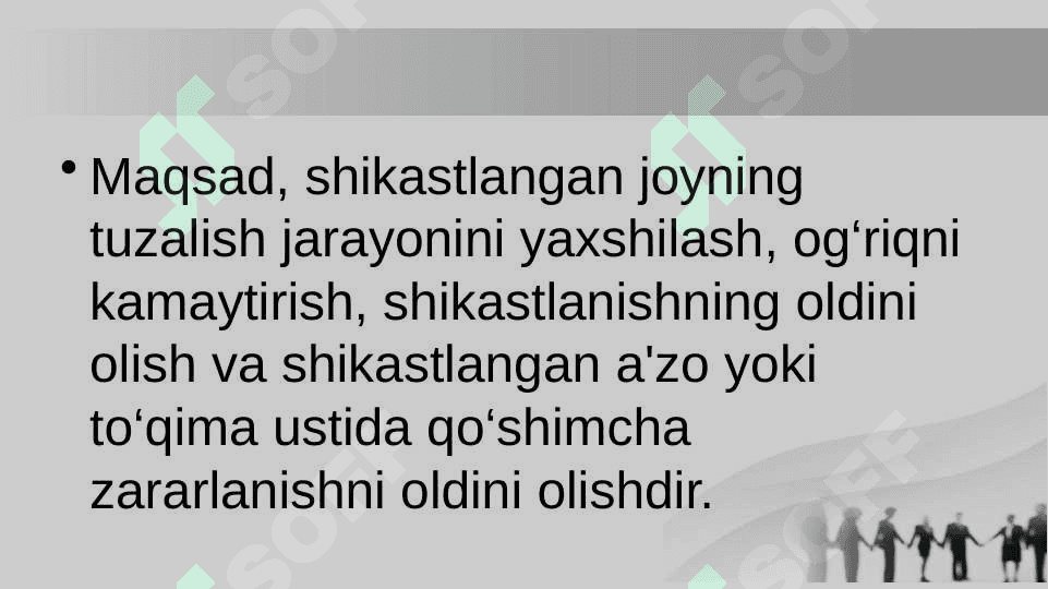 Tibbiy Immobilizatsiya 4