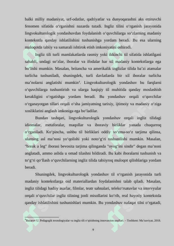 TILNI O‘RGANISHDA INDIVIDUALLIKKA MOSLASHISH 8
