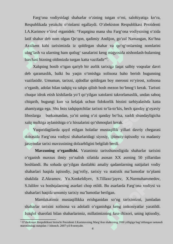 MUSTAQILLIK YILLARIDA FARG‘ONA VILOYATI TARIXI 3