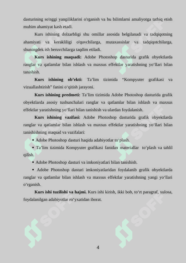 ADOBE PHOTOSHOP DASTURINING GRAFIK OBYEKTLARDA RANGLAR BILAN ISHLASH 3