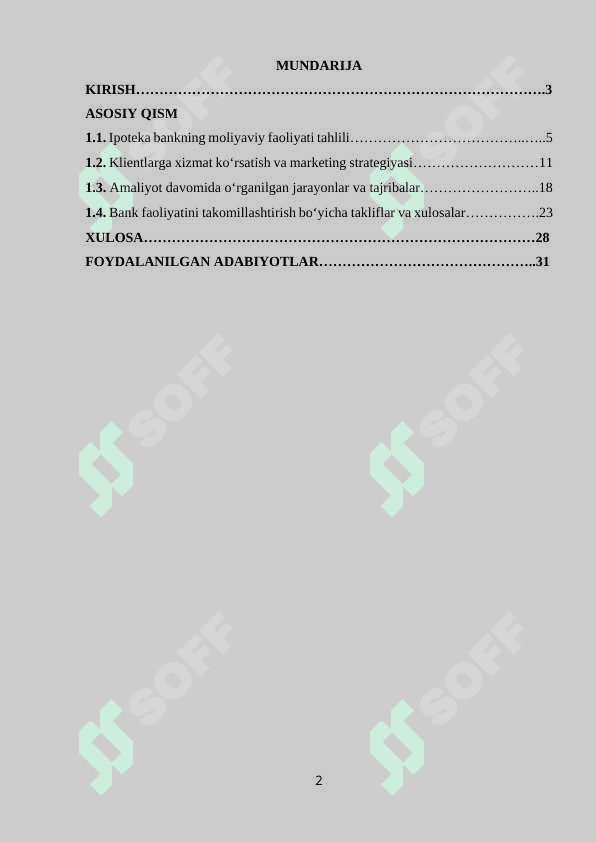 IPOTEKA BANK AMALIYOT HISOBOTI 2