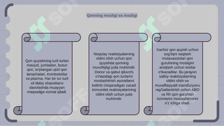 Qon quyish turlari va usullari 8