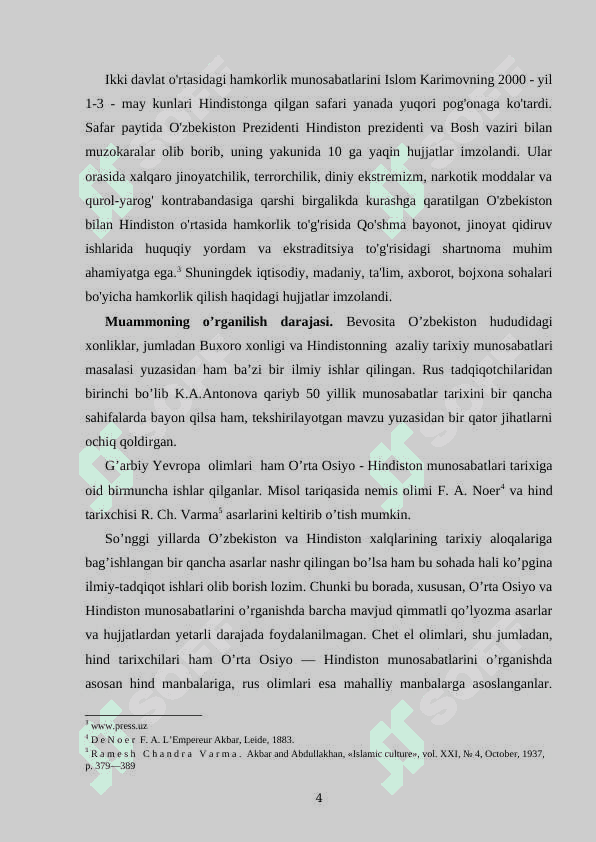 XVI-XVIII ASRLARDA HINDISTON VA O’RTA OSIYO XONLIKLARI 4