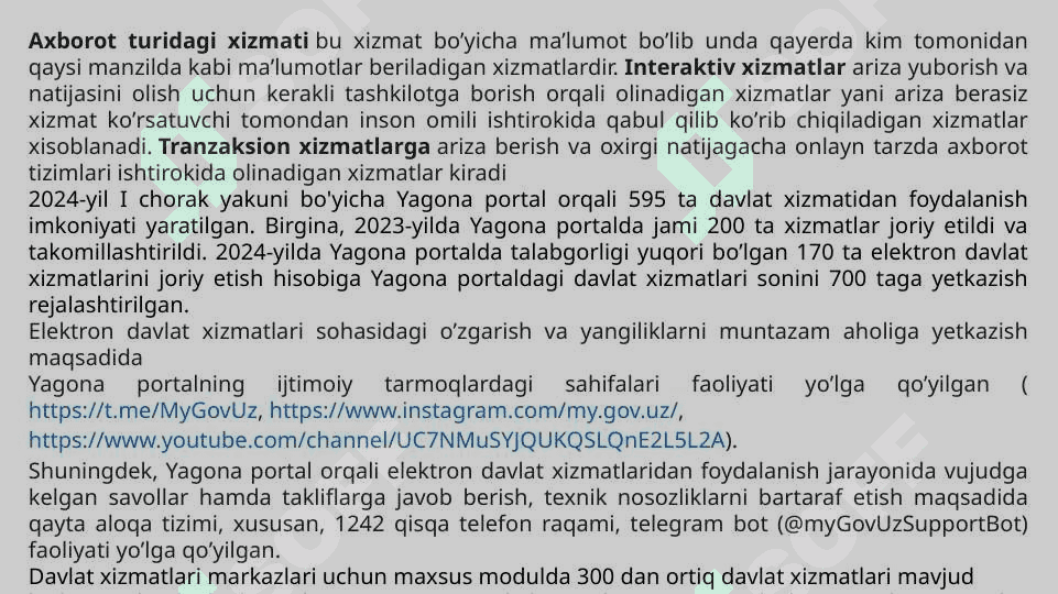 Raqamli hukumat, raqamli imzo va ularni huquqiy jihatdan himoya qilish 8