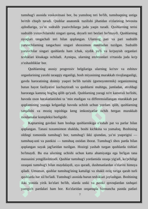 Uchib ketuvchi qushlar 7