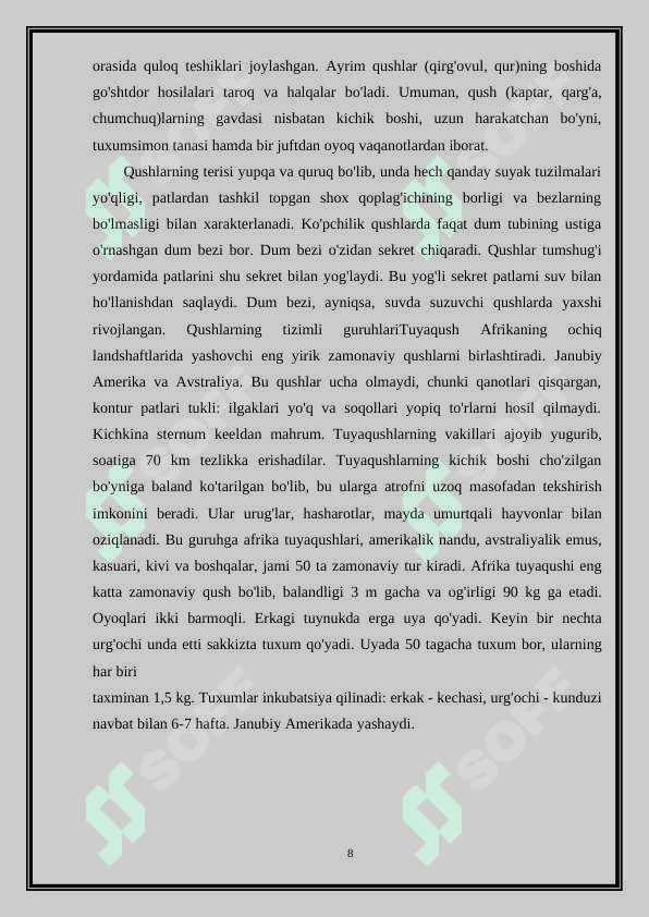 Uchib ketuvchi qushlar 8