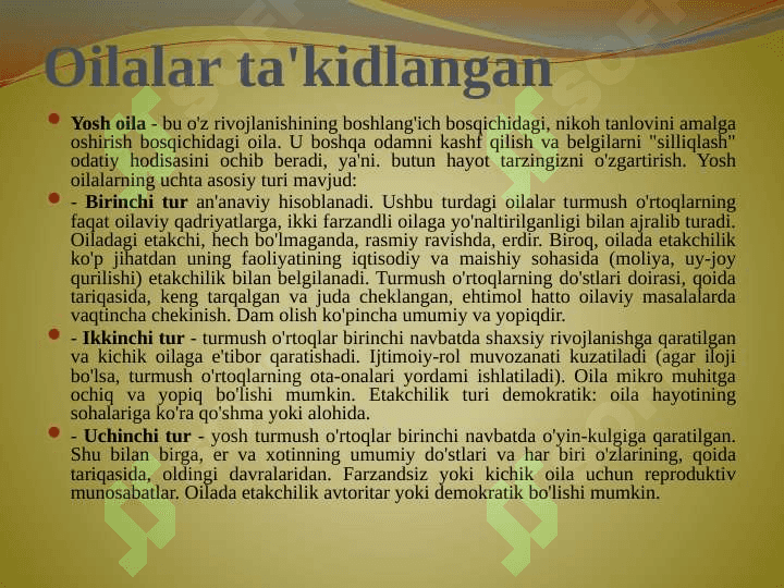 Oila tarbiyasida ko'p uchraydigan xatoliklar va ularni oldini olish 5