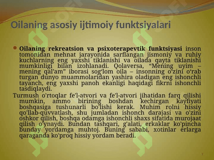 Oila tarbiyasida ko'p uchraydigan xatoliklar va ularni oldini olish 7