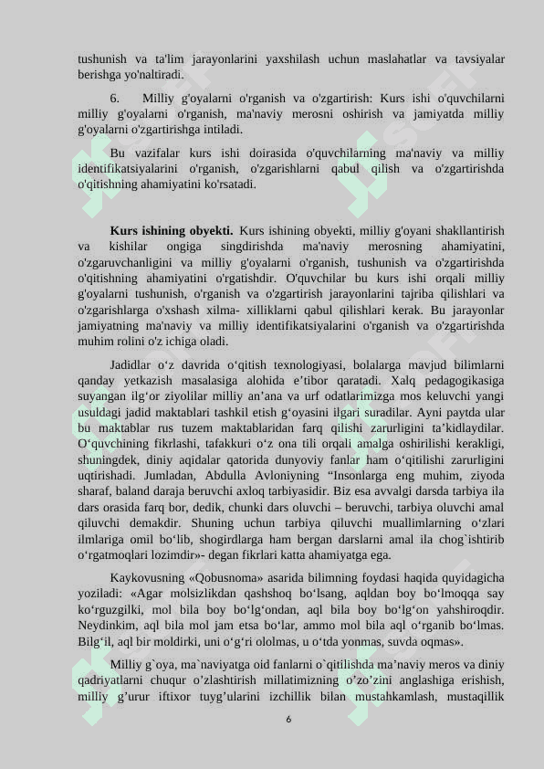 Milliy g'oyani shakllantirish va kishilar ongiga singdirishda ma'naviy merosni ahamiyati 6