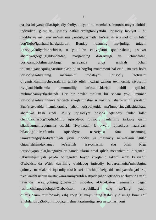 O'zbekiston Respublikasida makroiqtisodiy barqarorlashtirishning xususiyatlari 7