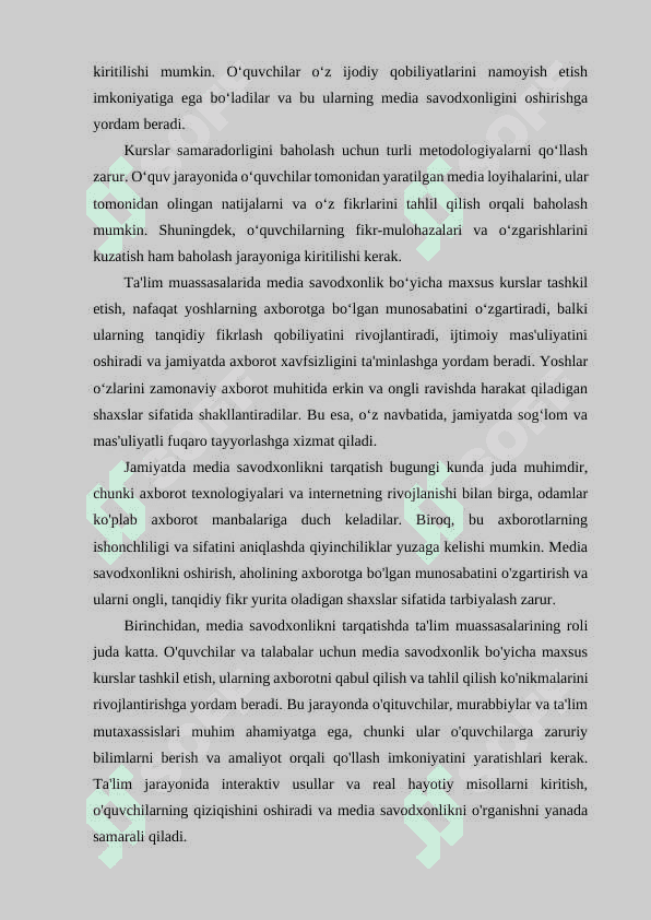 Media savodxonlikni rivojlantirish yo‘llari 3