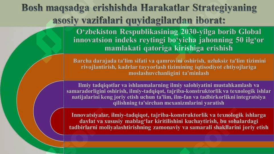 MAVZU. YANGI O‘ZBEKISTONDA AMALGA OSHIRILAYOTGAN ISLOHOTLAR. 5