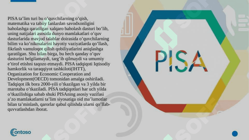 piSa o'quv dasturi 2