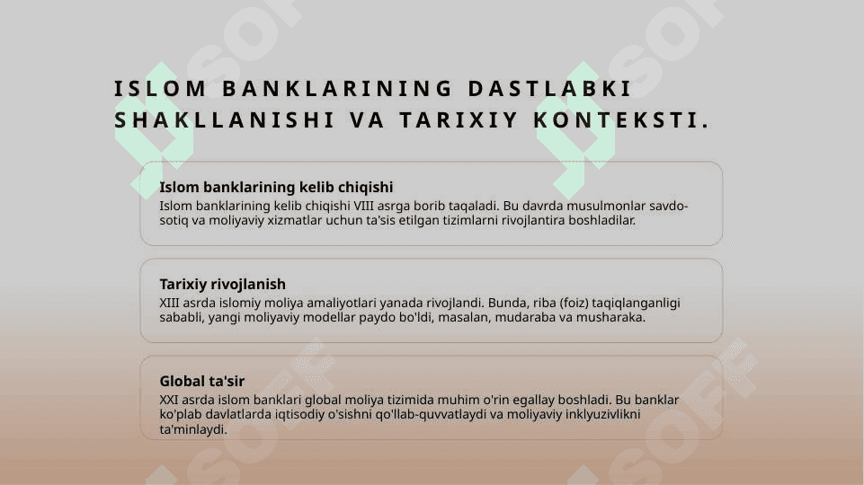 Islom banklarning kelib chiqishi va uning bank tizimi sifatida shakillanishi 3
