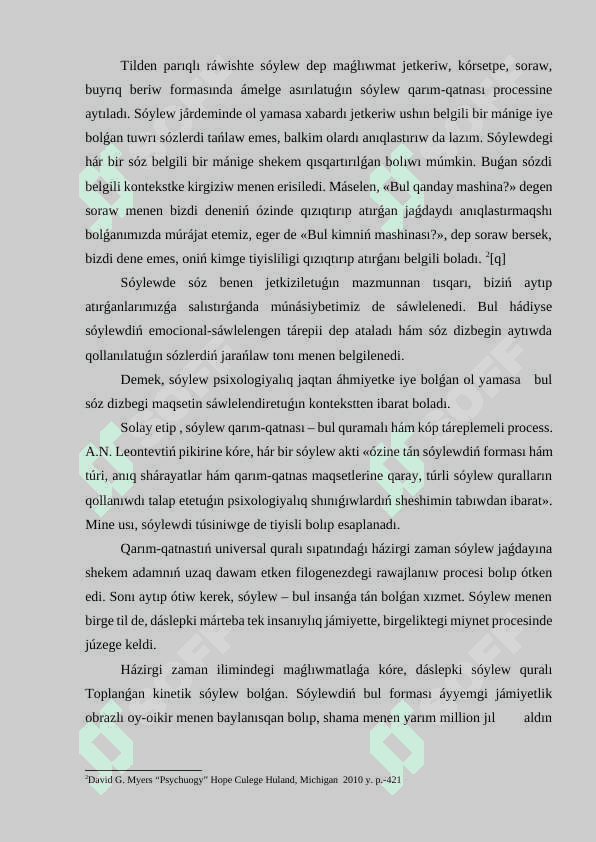 Qarım-qatnastıń social-psixologiyalıq klassifikatsıyası 7