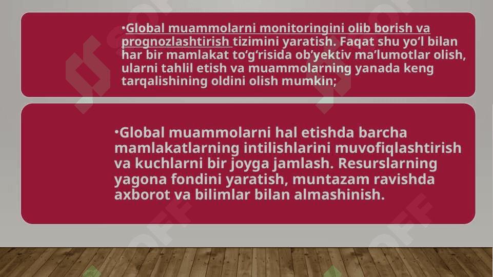 Jahon iqtisodiyotining globallashuv muammolarining oqibatlari va hal etish yo’llari 3