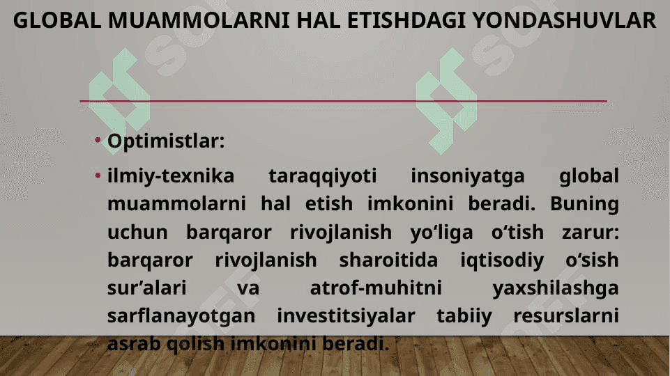 Jahon iqtisodiyotining globallashuv muammolarining oqibatlari va hal etish yo’llari 4