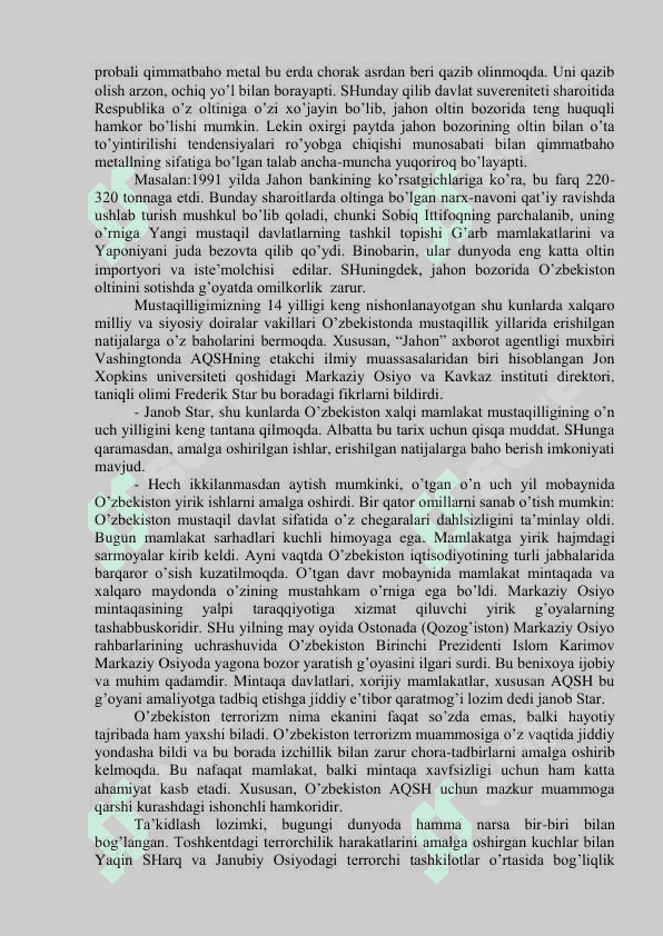 Jahon iqtisodiyotini globallashuvi muammolarining oqibatlari va hal etish yo’llari. 2