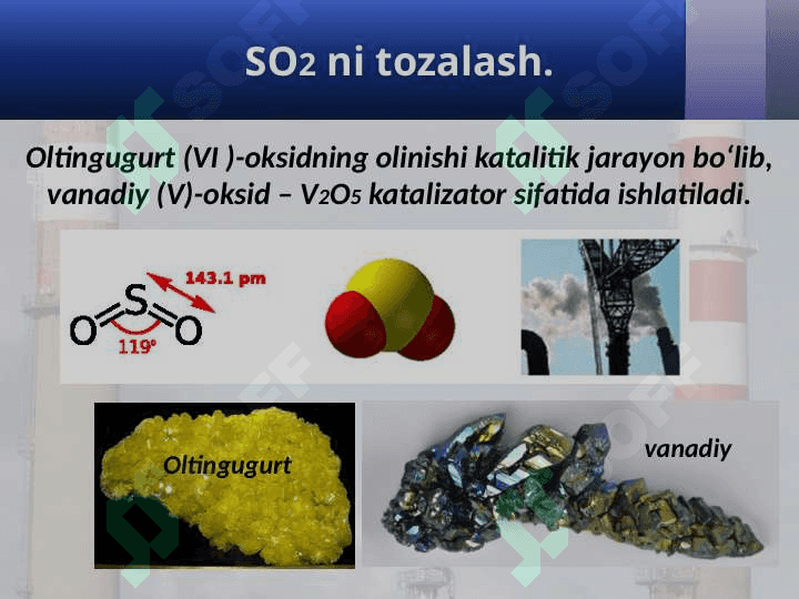 sulfat kislota ishlab chiqarish texnologiyasi 8