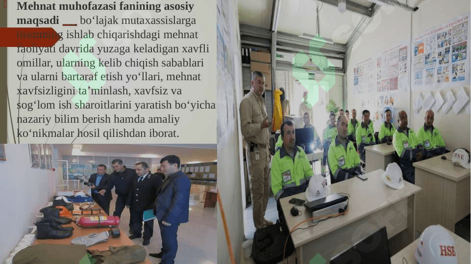 MEHNAT MUHOFAZASINING HUQUQIY VA TASHKILIY ASOSLARINI NAZORAT QILUVCHI ORGANLAR 4