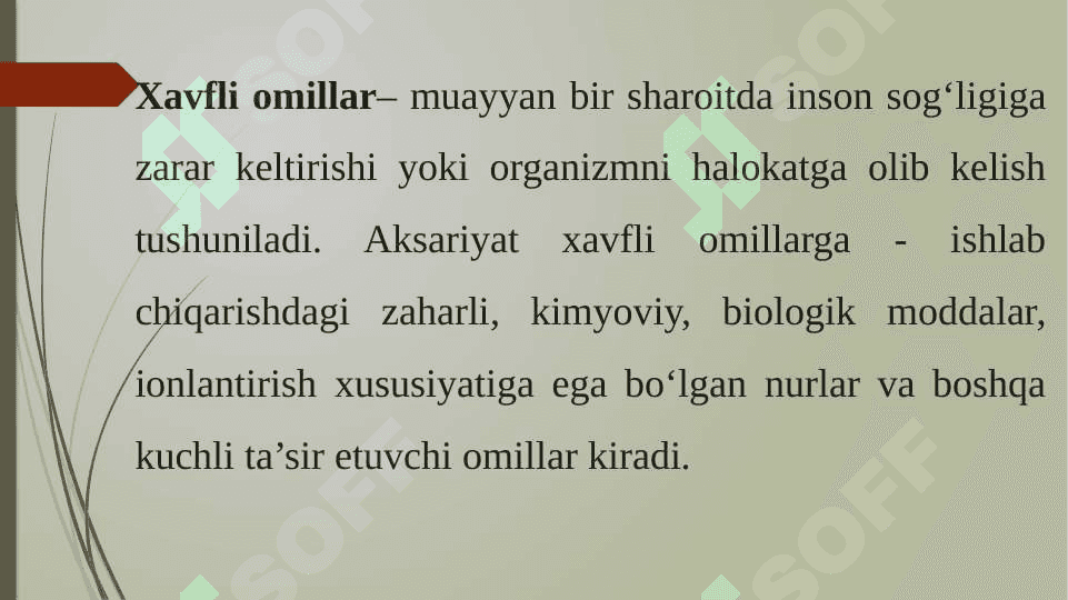 MEHNAT MUHOFAZASINING HUQUQIY VA TASHKILIY ASOSLARINI NAZORAT QILUVCHI ORGANLAR 6