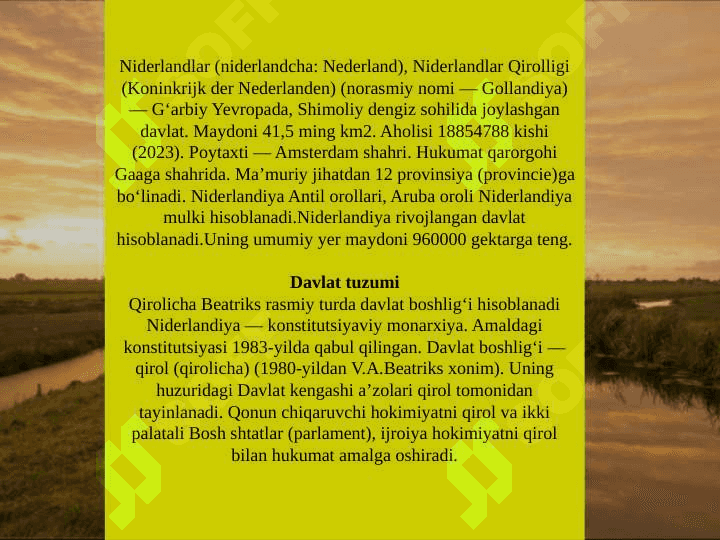 Niderlandiya moliya va soliq tizimi 3