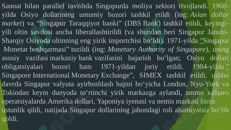 Singapur davlati moliyasi va soliqlari 5